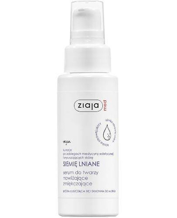 ZIAJA MED SIEMIĘ LNIANE SERUM DO TWARZY 50ML
