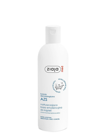 ZIAJA MED AZS BAZA EMOLIENCYJNA DO KĄPIELI 270ML