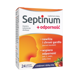 Septinum + Odporność 24 tabletki do ssania