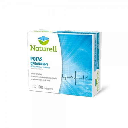 Naturell Potas Organiczny 100 tabletek