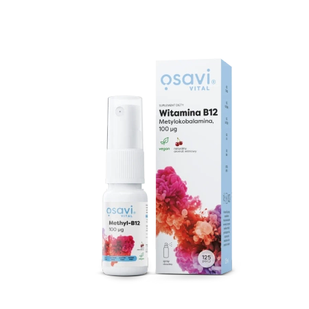 Osavi Witamina B12, Metylokobalamina 100 µg, spray doustny, 25 ml