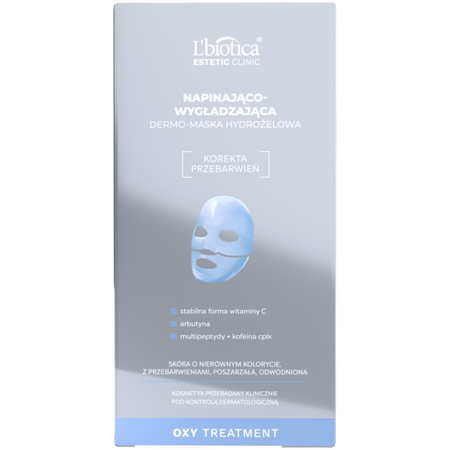 L'Biotica Estetic Clinic napinająco-wygładzająca maska hydrożelowa 1 sztuka
