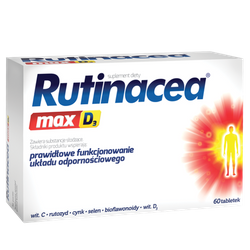 Rutinacea Max D3 60 tabletek