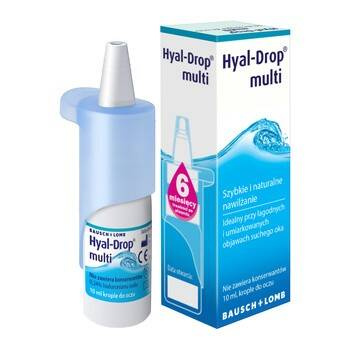 Hyal-Drop multi, krople do oczu, 10 ml