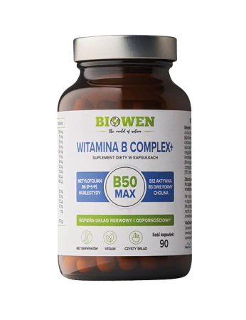 Biowen Witamina B Complex + 90 kapsułek
