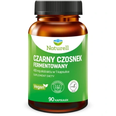Naturell Czarny Czosnek fermentowany 90 kapsułek