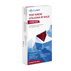 Test Krew Utajona w kale, 1 sztuka (diather)