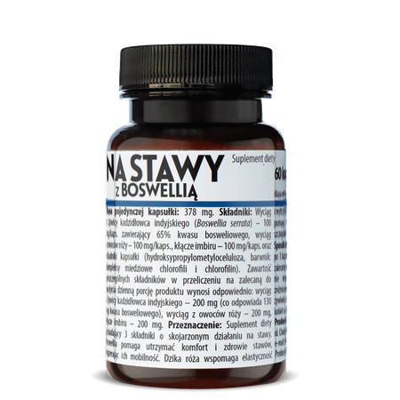 NA STAWY Z BOSWELLIĄ 60KAPSUŁEK (HERBAPOL KRAKÓW)