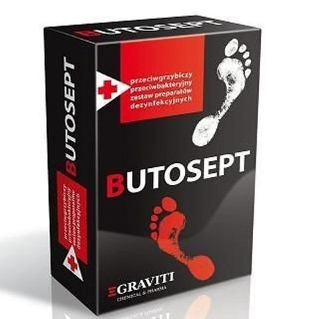 Butosept zestaw na grzybicę, płyn 100 ml + zasypka 50 g
