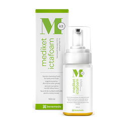 MEDIKET ICTAFOAM PIANKA DO MYCIA CIAŁO,GŁOWA 100ML