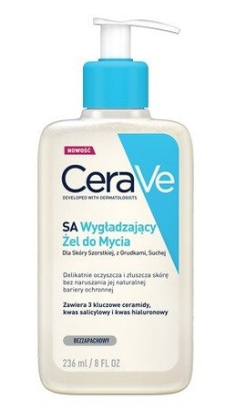 CeraVe SA wygładzający żel do mycia 236 ml