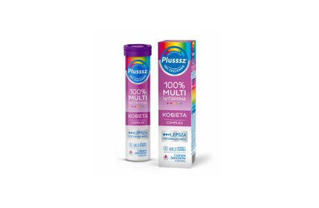 PLUSSSZ MULTIWITAMINA KOBIETA COMPLEX 20TABLETEK MUSUJĄCYCH