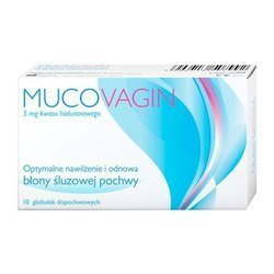 Mucovagin globulki dopochwowe 10 sztuk