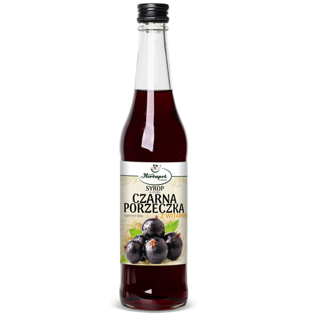 SYROP CZARNA PORZECZKA Z WIT.C 480ML (HERBAPOL)