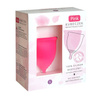 Pink kubeczek menstruacyjny, rozmiar S, 1 sztuka