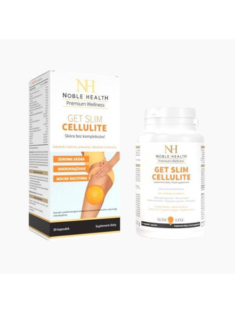 Noble Health Get Slim Cellulite, na cellulit, 30 kapsułek
