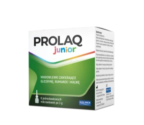 Prolaq Junior mikrowlewki doodbytnicze 6 sztuk