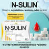N-Sulin, wsparcie dla gospodarki cukrowej i kontroli apetytu,  60 tabletek