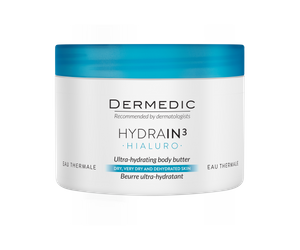 DERMEDIC HYDRAIN 3 HIALURO ULTRANAWADNIAJĄCE MASŁO DO CIAŁA 225ML