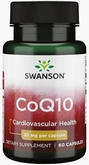 SWANSON KOENZYM Q10 30MG 60KAPSUŁEK