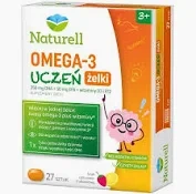 Naturell Omega 3 Uczeń żelki 27 sztuk