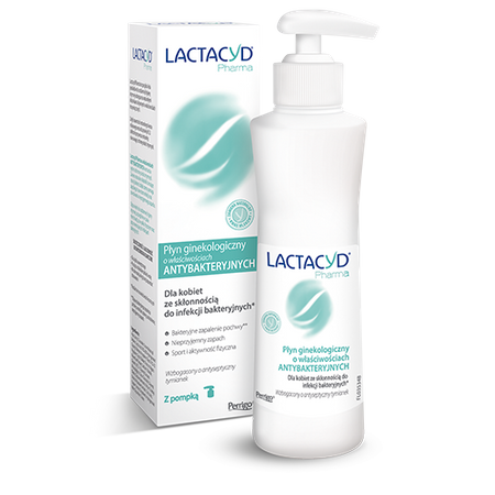 LACTACYD PŁYN GINEKOLOGICZNY,ANTYBAKTERYJNY 250ML