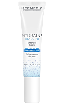 DERMEDIC HYDRAIN 3 HIALURO KREM POD OCZY 15ML