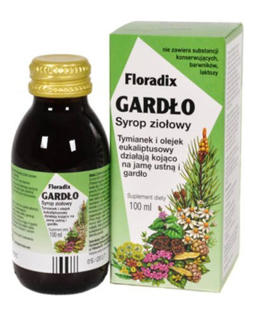 Floradix Gardło syrop 100 ml