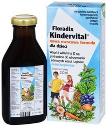 FLORADIX KINDERVITAL DLA DZIECI TONIK 250ML