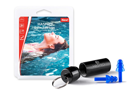 Haspro Swim Universal, zatyczki do uszu, na basen, 2 sztuki