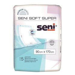 Podkłady higieniczne Seni Soft Super 90 x 170 cm 5 sztuk