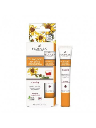FLOS-LEK ŻEL POD OCZY ARNIKOWY 15G