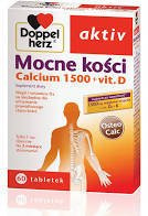 DOPPELHERZ AKTIV MOCNE KOŚCI 60TABLETEK