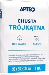 CHUSTA TRÓJKĄTNA APTEO CARE 1 SZTUKA