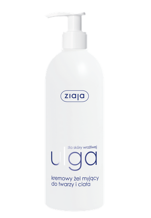 ZIAJA ULGA KREMOWY ŻEL MYJACY D/TWARZY,CIAŁA 400ML