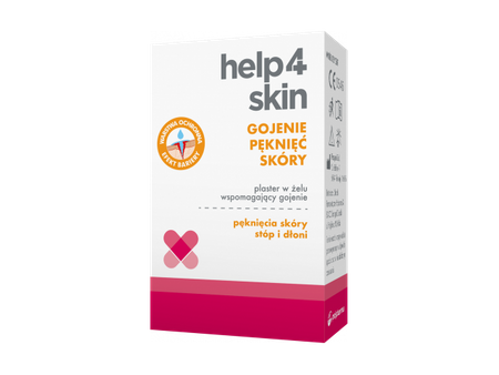 HELP4SKIN GOJENIE PĘKNIĘĆ SKÓRY,PLASTER W ŻELU 7ML