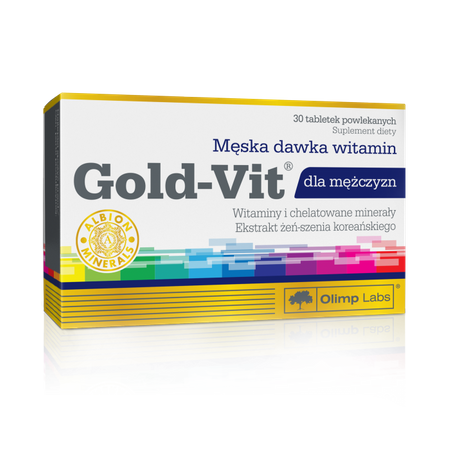 OLIMP GOLD-VIT DLA MĘŻCZYZN 30TABLETEK