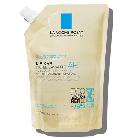 LA ROCHE POSAY LIPIKAR OLEJEK MYJĄCY AP+ 400ML (REFILL)