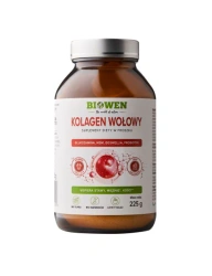 Biowen Kolagen Wołowy typu I, II, III, proszek, 225 g