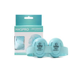Haspro Baby, nauszniki przeciwhałasowe (mint), 1 sztuka