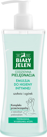 Biały Jeleń emulsja do higieny intymnej z szałwią i ogórkiem 265 ml 