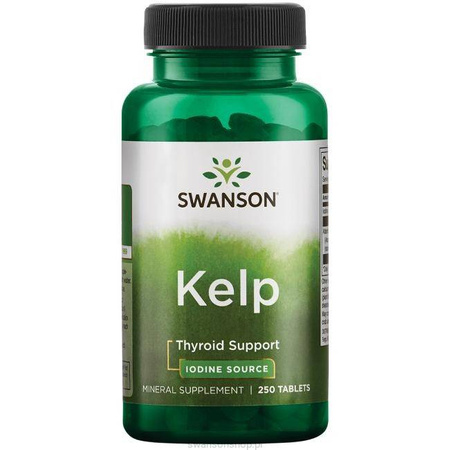 SWANSON KELP, jod, 250TABLETEK