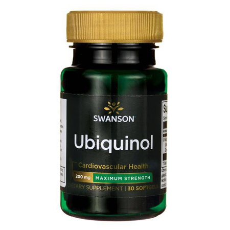 SWANSON UBIQUINOL 200MG 30KAPSUŁEK