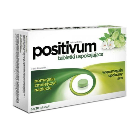 POSITIVUM TABLETKI USPOKAJAJACE 180TABLETEK