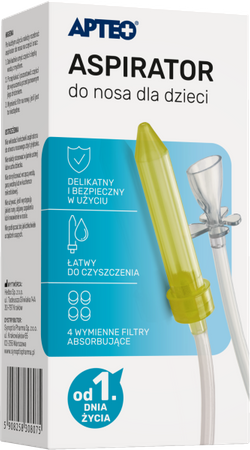 ASPIRATOR DO NOSA APTEO 1SZTUKA