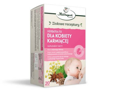 HERBATKA FIX DLA KOBIETY KARMIĄCEJ 20SASZETEK 