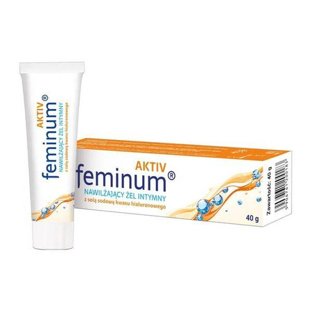 Feminum Activ, nawilżający żel intymny, 40g 