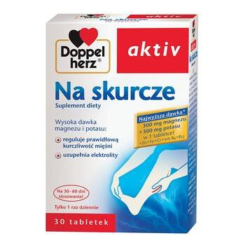 DOPPELHERZ AKTIV NA SKURCZE 30TABLETEK
