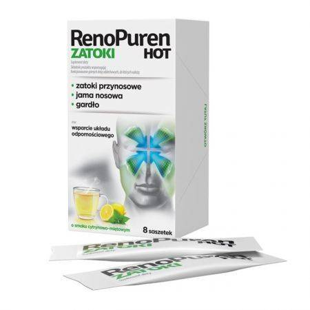 RENOPUREN ZATOKI HOT 8SASZETEK