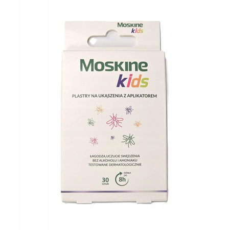 Moskine Kids plastry na ukąszenia z aplikatorem 30 sztuk